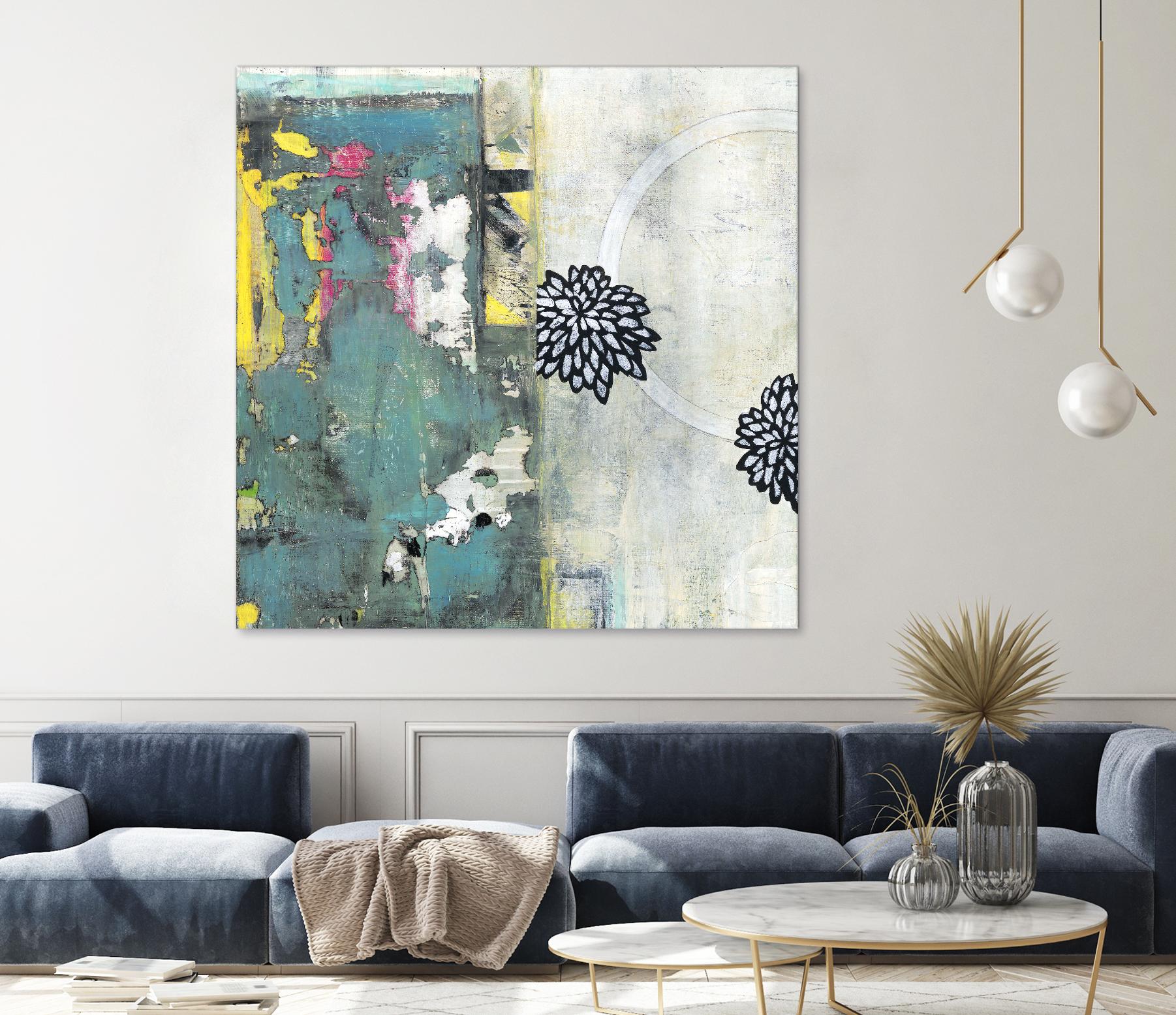 After the Winter I by Jodi Fuchs on GIANT ART - green abstract