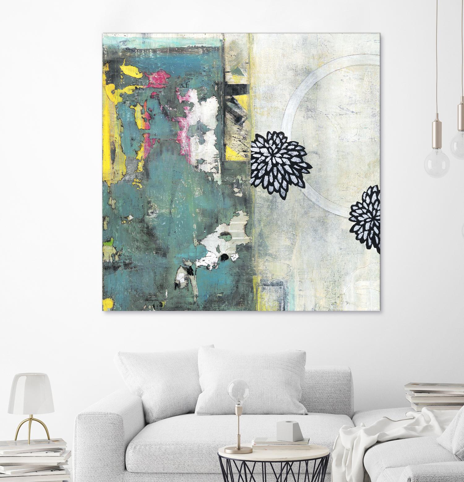 After the Winter I by Jodi Fuchs on GIANT ART - green abstract