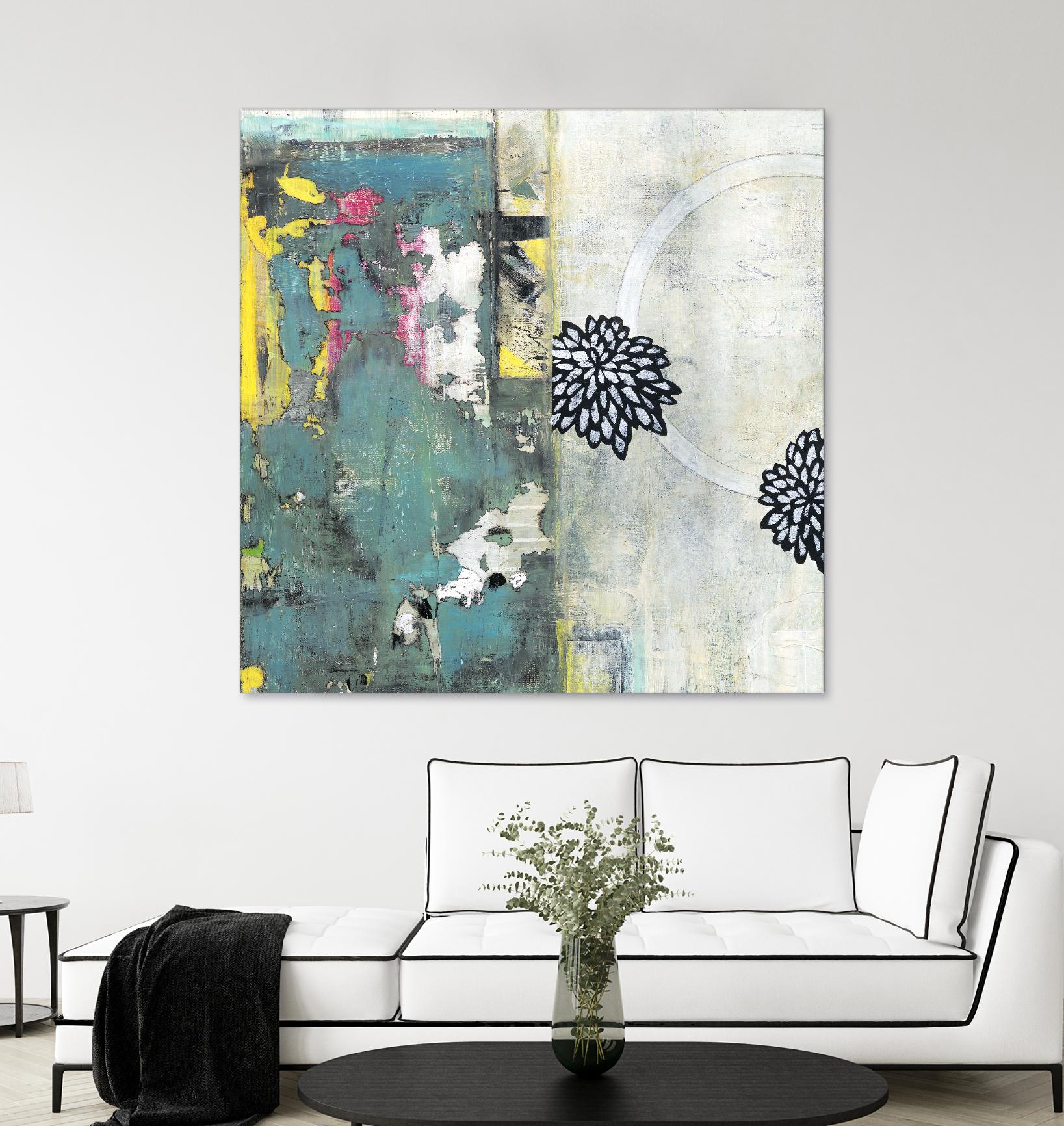 After the Winter I by Jodi Fuchs on GIANT ART - green abstract