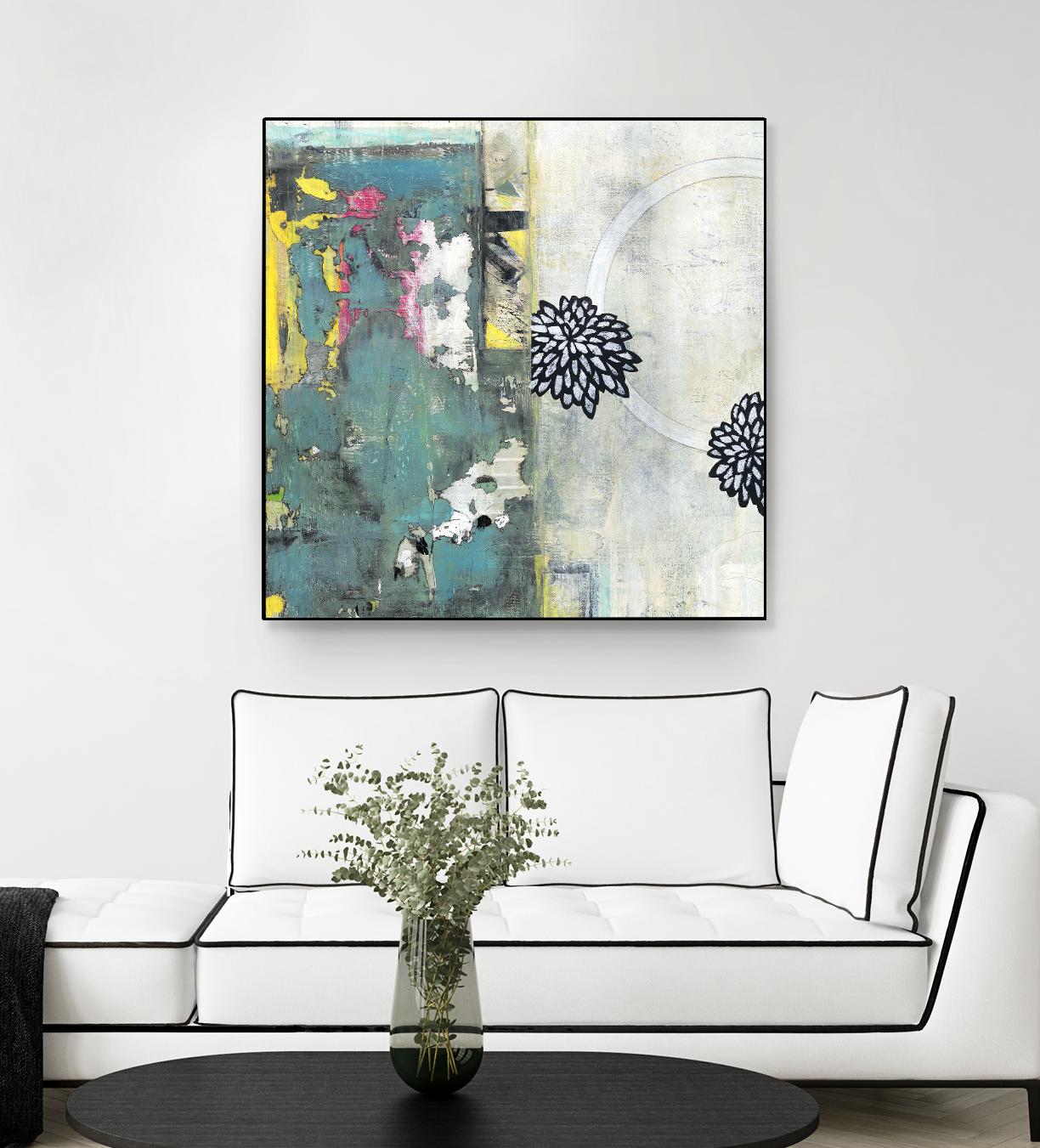 After the Winter I by Jodi Fuchs on GIANT ART - green abstract