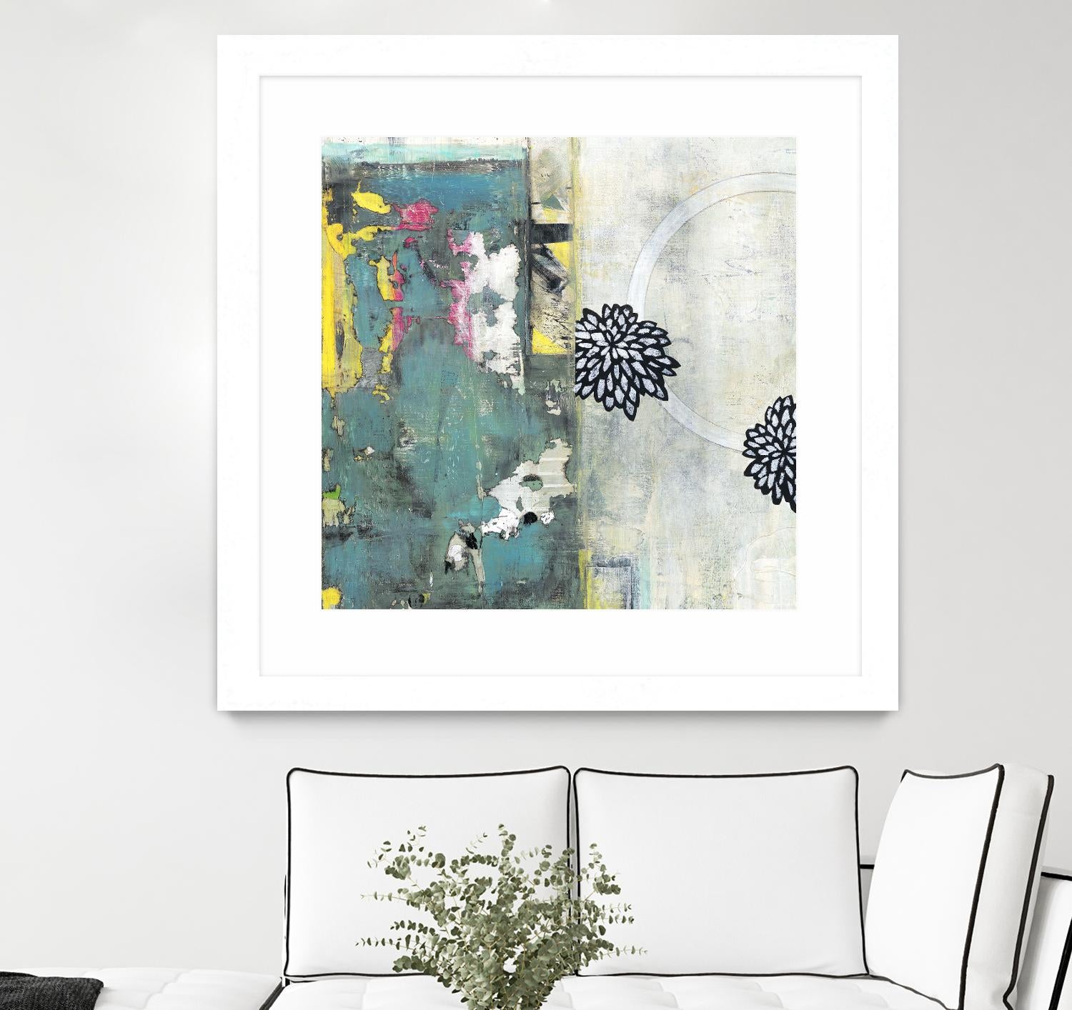 After the Winter I by Jodi Fuchs on GIANT ART - green abstract