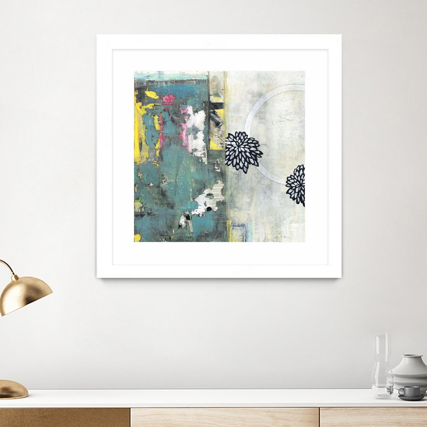 After the Winter I by Jodi Fuchs on GIANT ART - green abstract