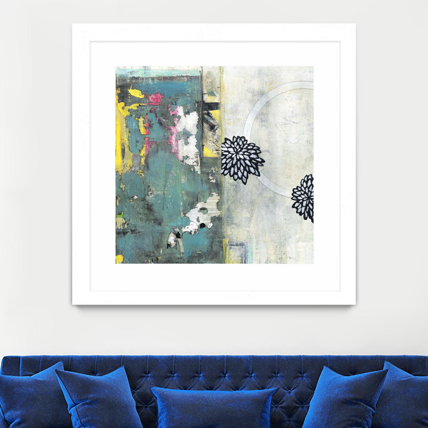 After the Winter I by Jodi Fuchs on GIANT ART - green abstract