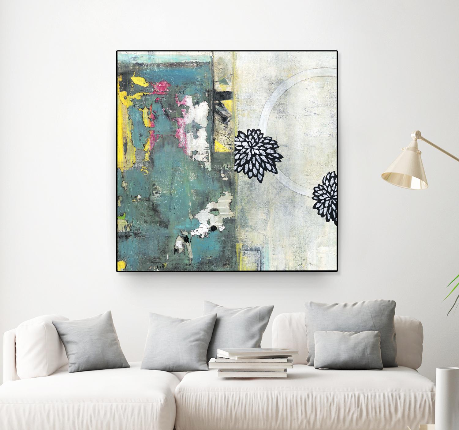 After the Winter I by Jodi Fuchs on GIANT ART - green abstract