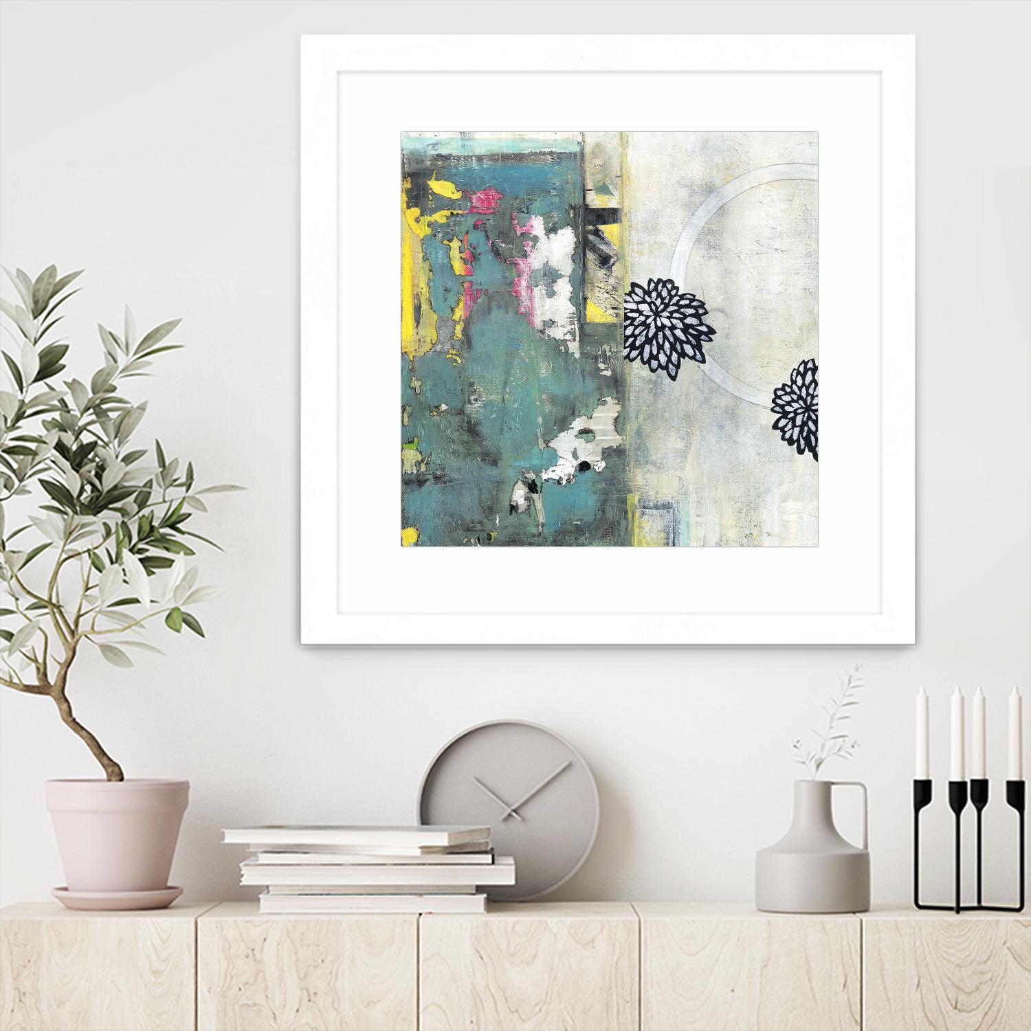 After the Winter I by Jodi Fuchs on GIANT ART - green abstract