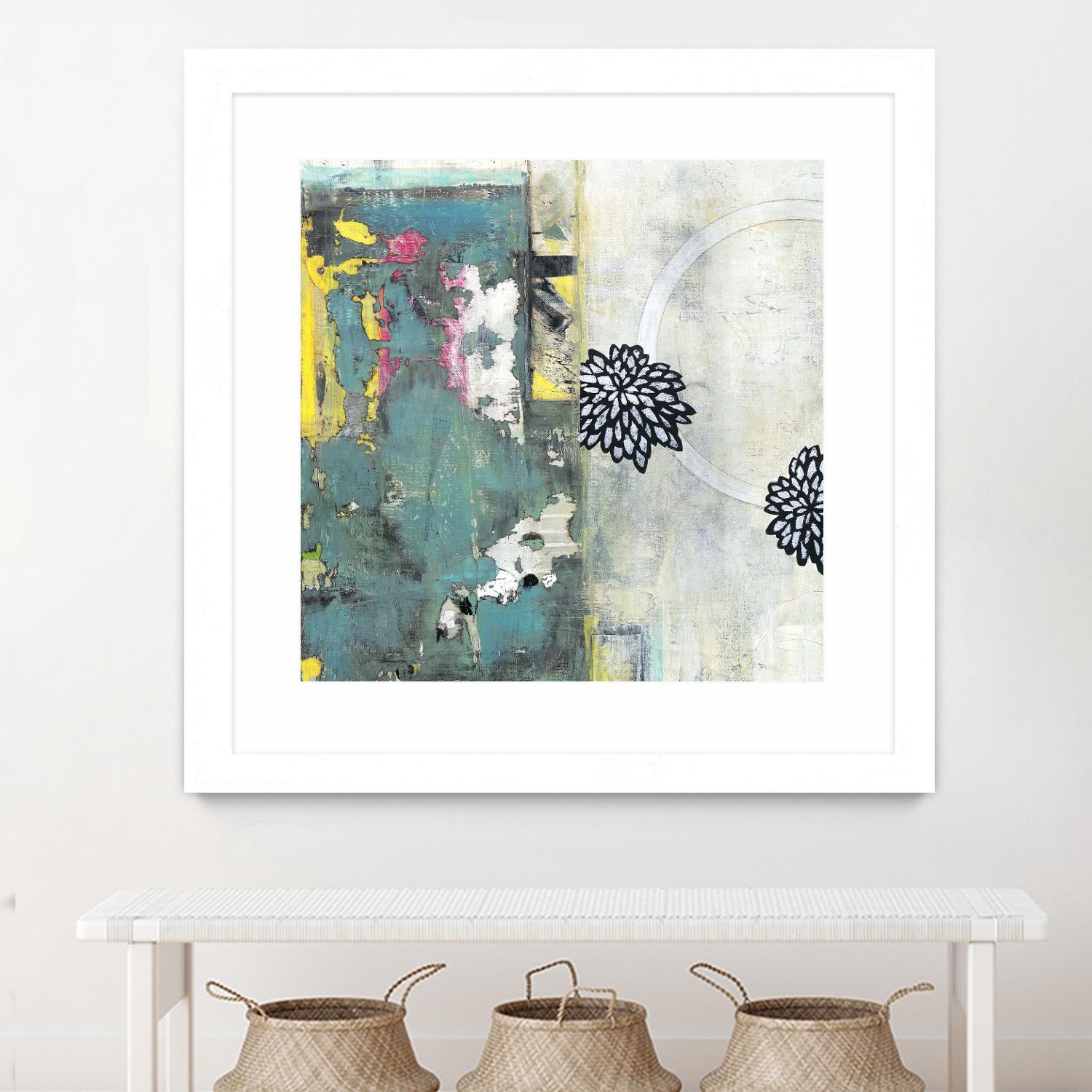 After the Winter I by Jodi Fuchs on GIANT ART - green abstract