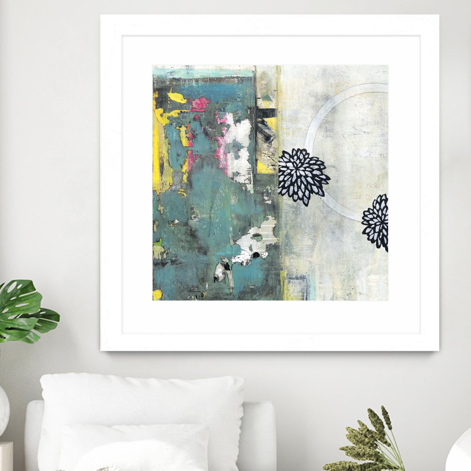 After the Winter I by Jodi Fuchs on GIANT ART - green abstract