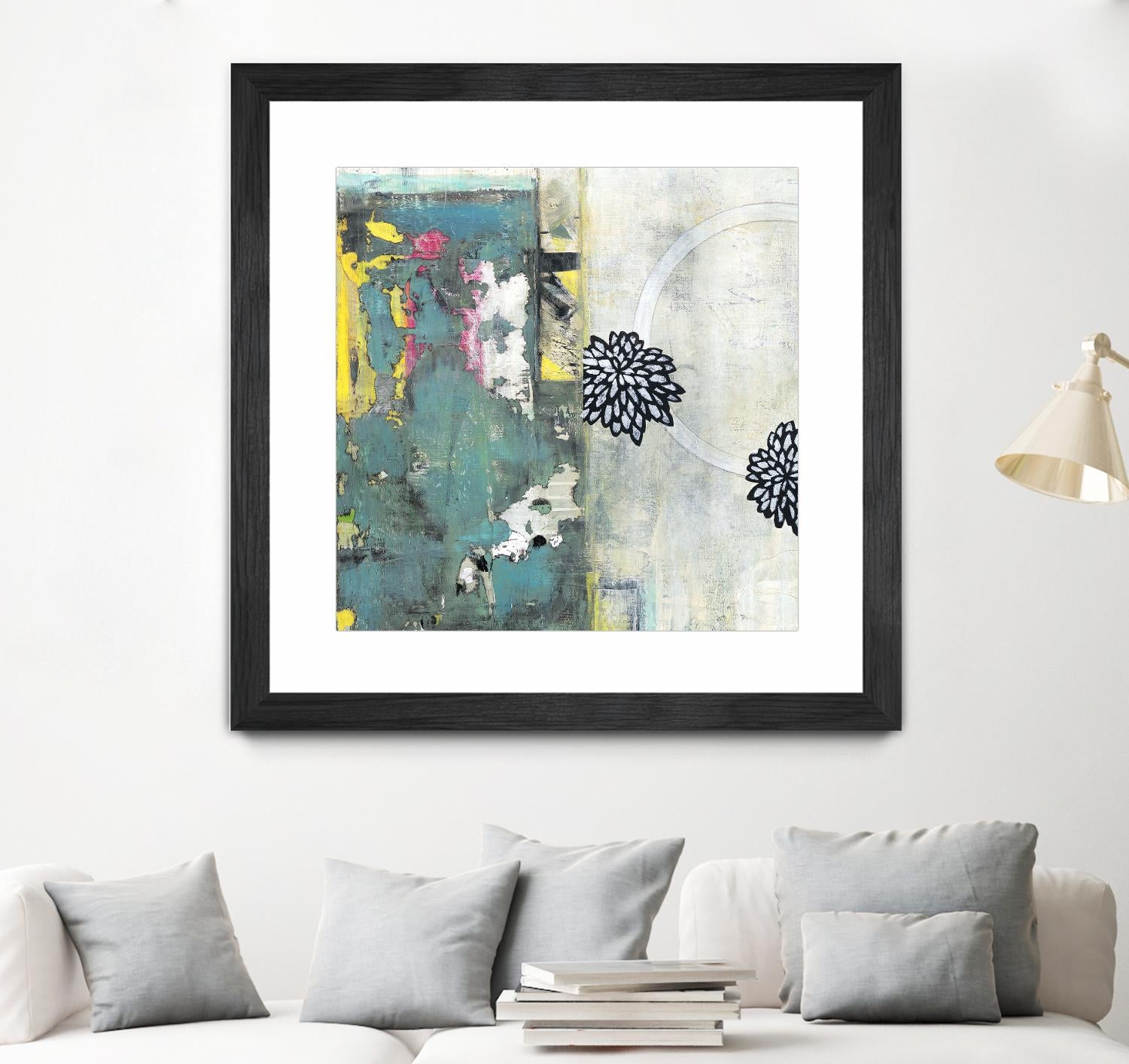 After the Winter I by Jodi Fuchs on GIANT ART - green abstract