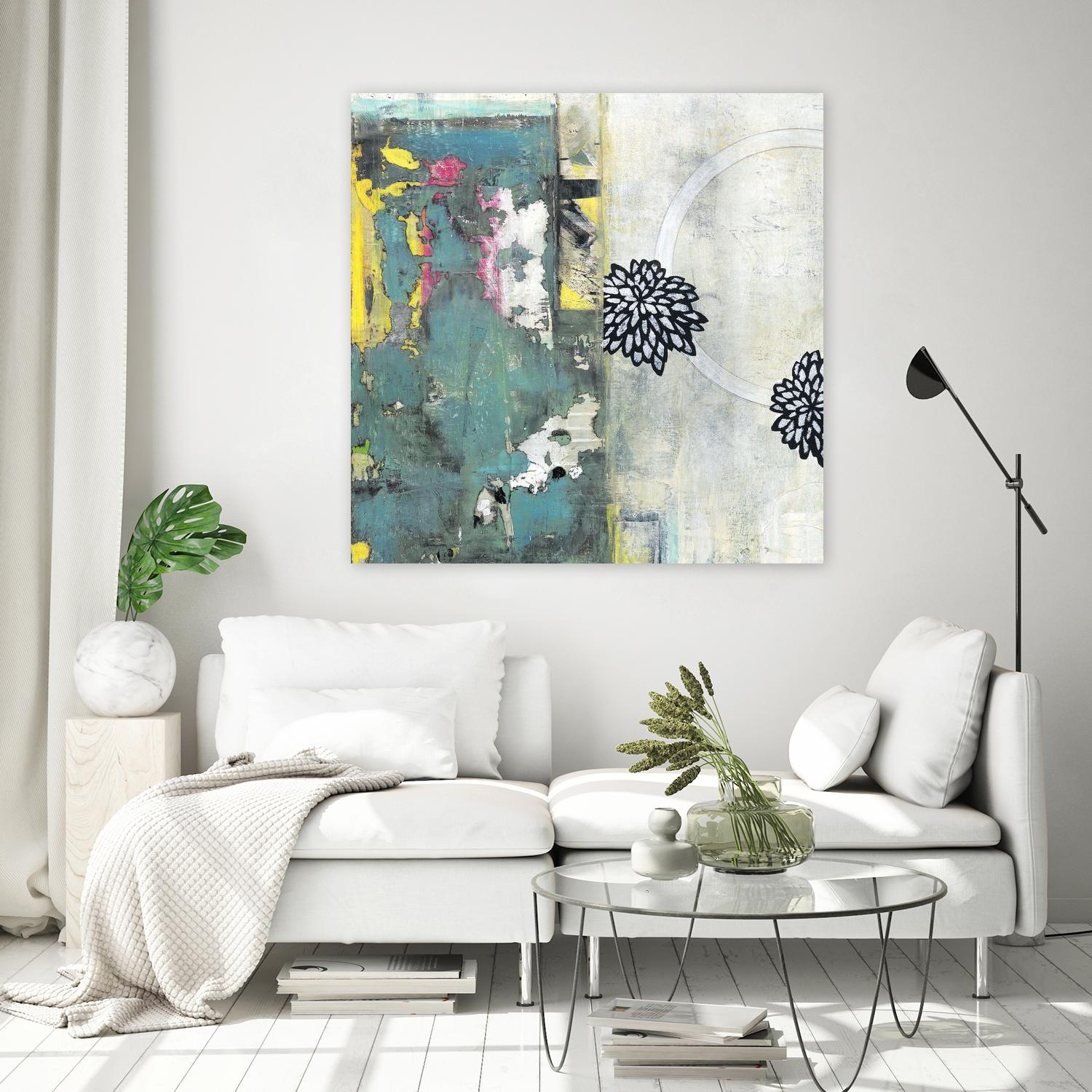 After the Winter I by Jodi Fuchs on GIANT ART - green abstract