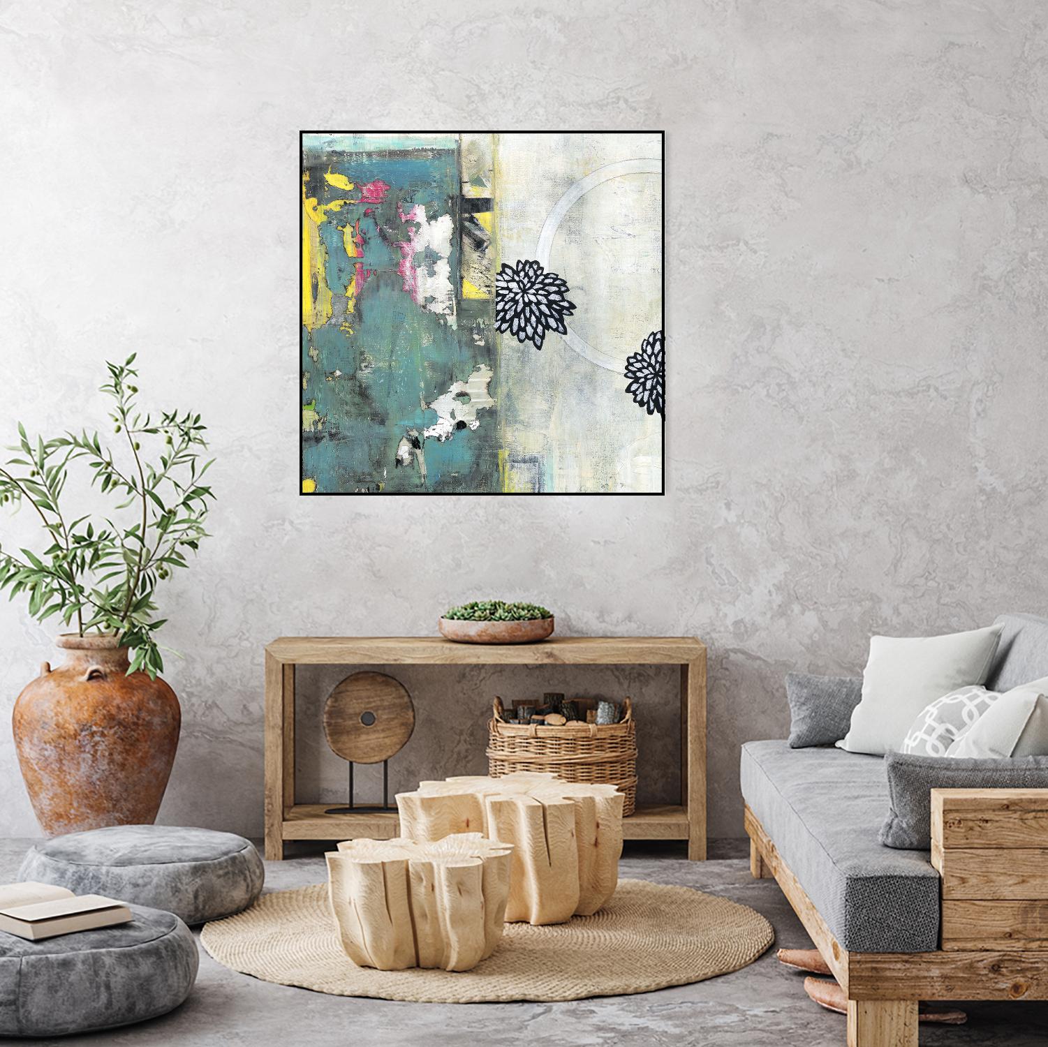 After the Winter I by Jodi Fuchs on GIANT ART - green abstract