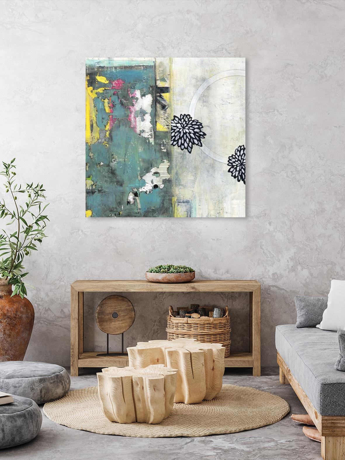 After the Winter I by Jodi Fuchs on GIANT ART - green abstract