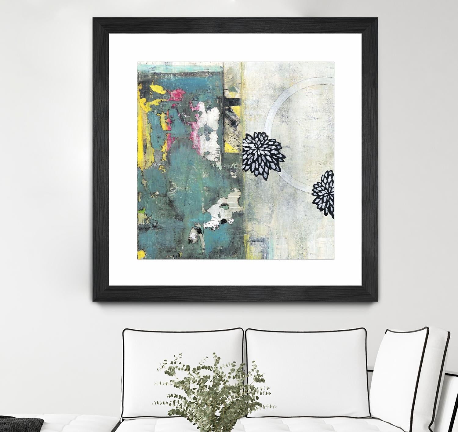 After the Winter I by Jodi Fuchs on GIANT ART - green abstract