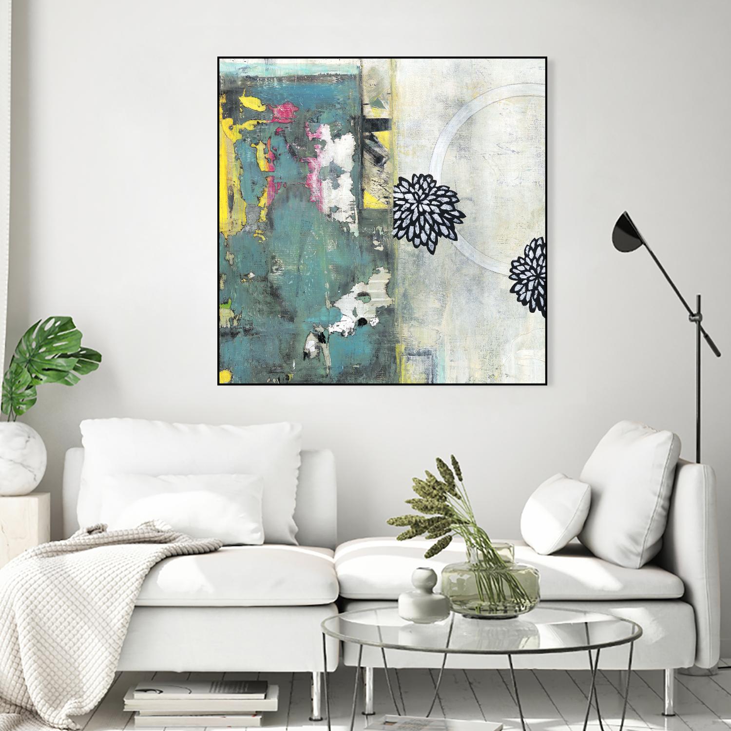 After the Winter I by Jodi Fuchs on GIANT ART - green abstract