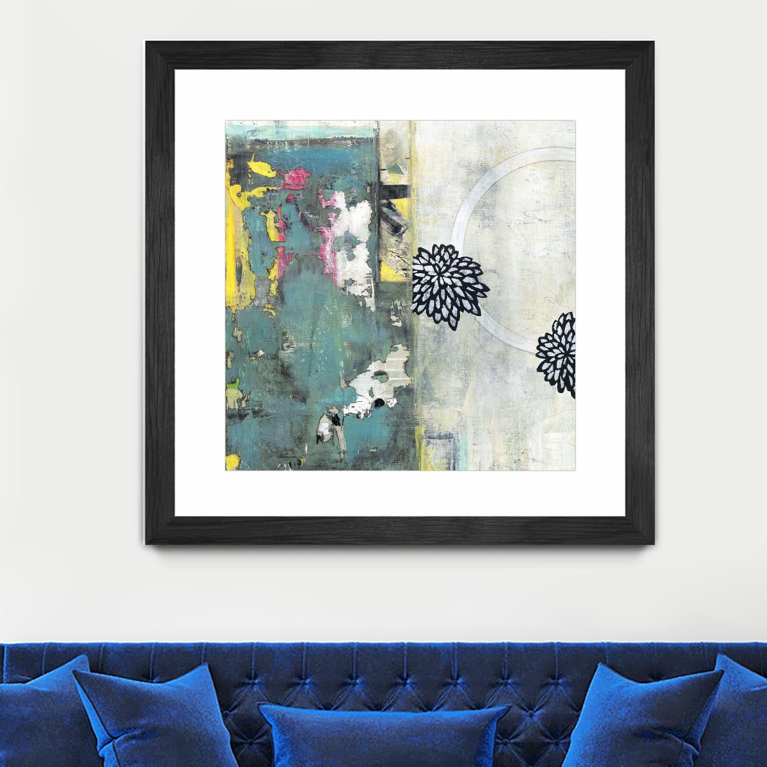 After the Winter I by Jodi Fuchs on GIANT ART - green abstract