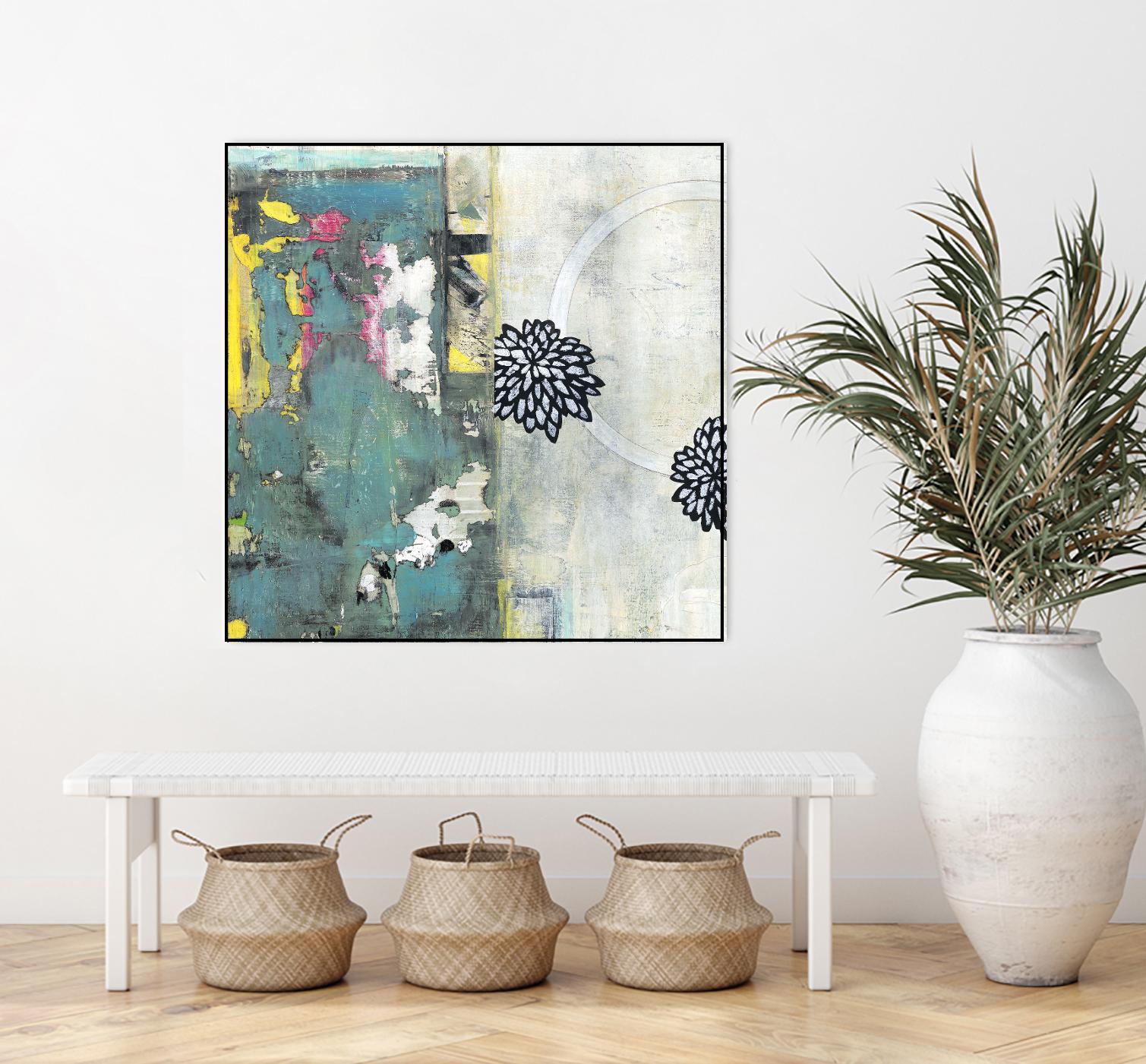 After the Winter I by Jodi Fuchs on GIANT ART - green abstract