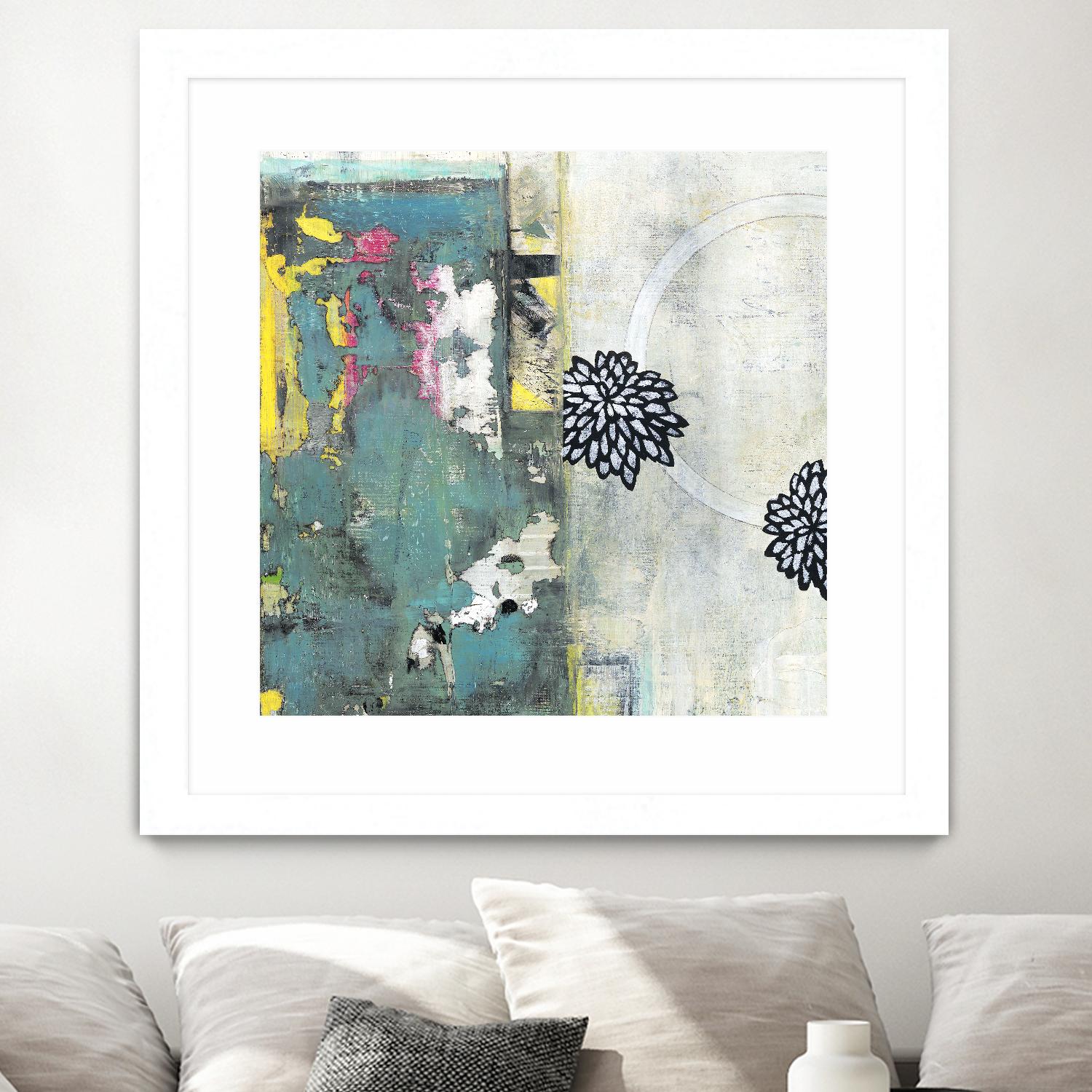 After the Winter I by Jodi Fuchs on GIANT ART - green abstract