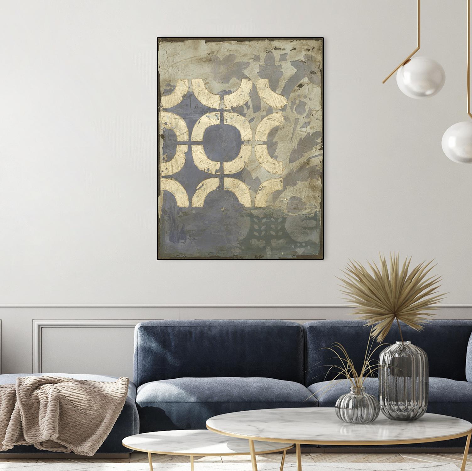 Wisteria II by Megan Meagher on GIANT ART - pink abstract
