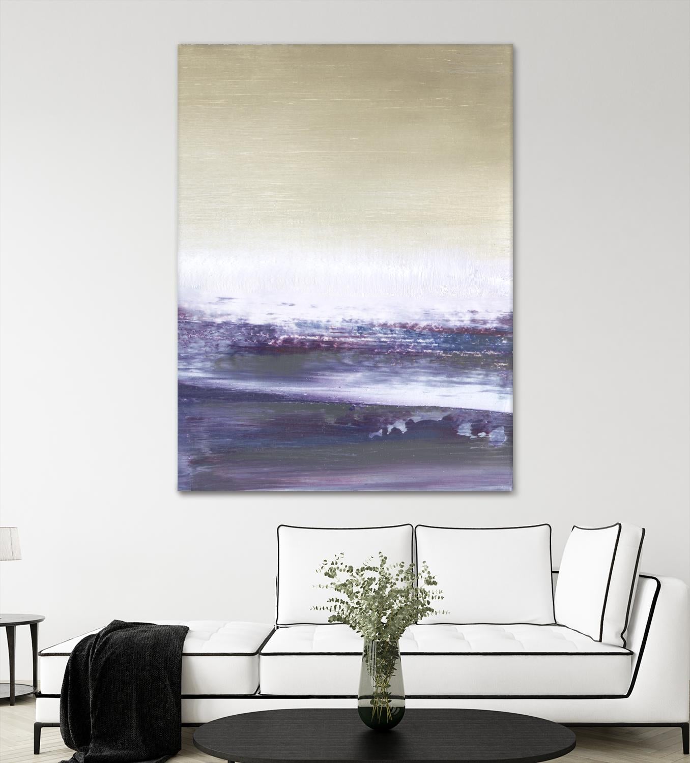 Amethyst Sea II by Sharon Gordon on GIANT ART - pink abstract