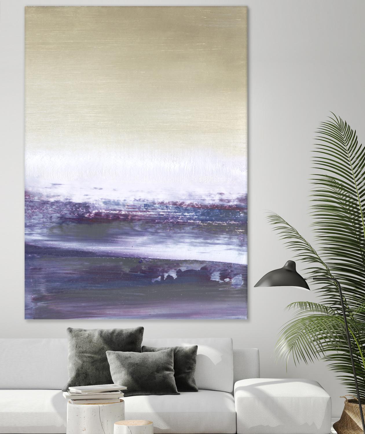 Amethyst Sea II by Sharon Gordon on GIANT ART - pink abstract