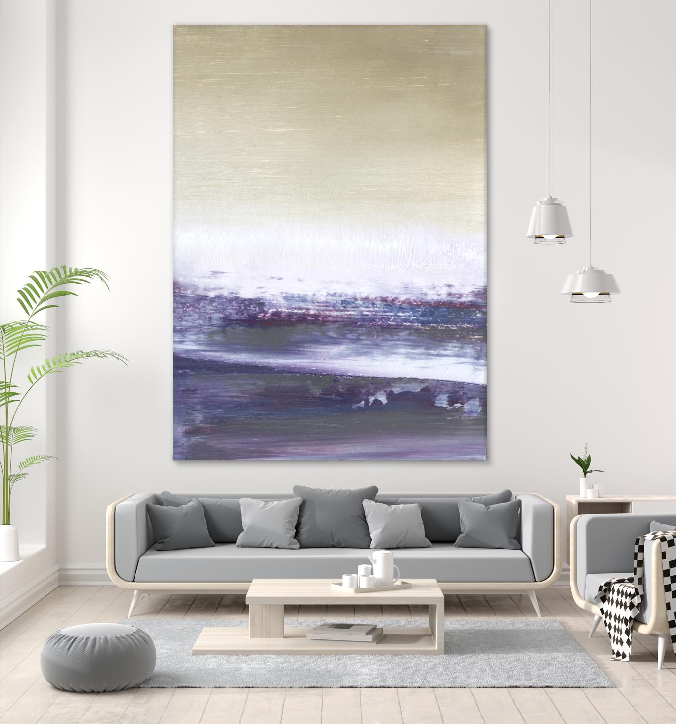 Amethyst Sea II by Sharon Gordon on GIANT ART - pink abstract