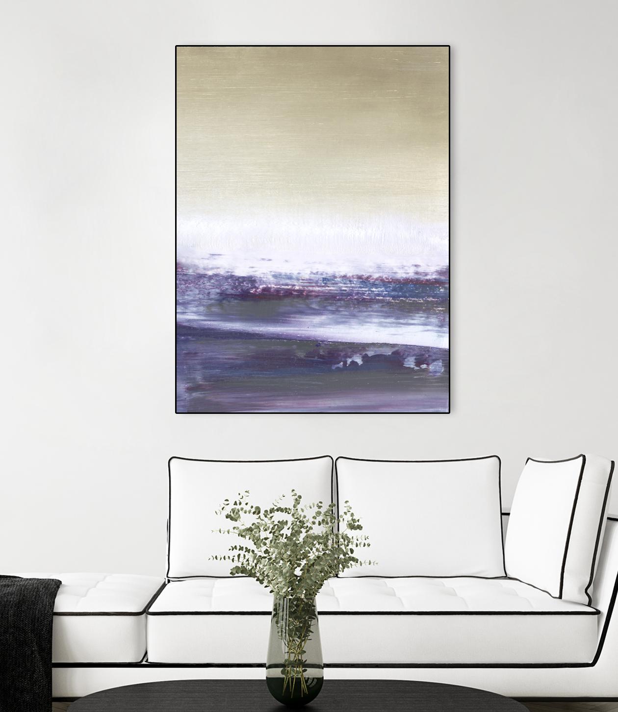 Amethyst Sea II by Sharon Gordon on GIANT ART - pink abstract