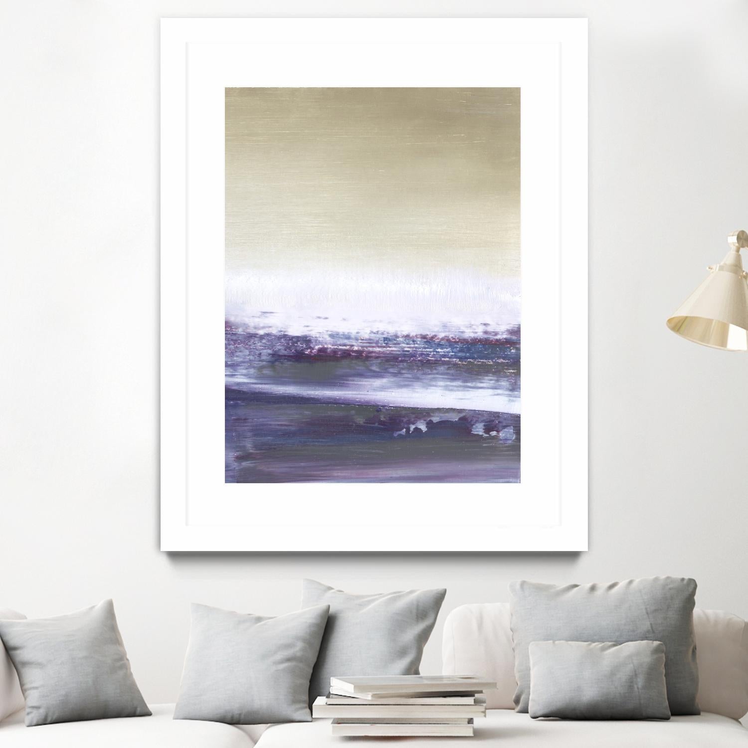 Amethyst Sea II by Sharon Gordon on GIANT ART - pink abstract