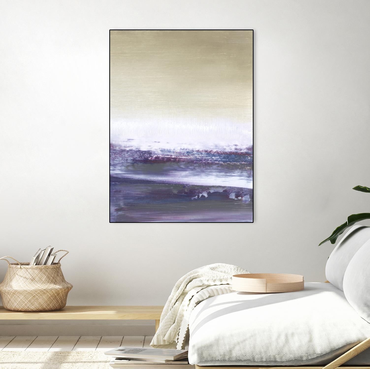 Amethyst Sea II by Sharon Gordon on GIANT ART - pink abstract