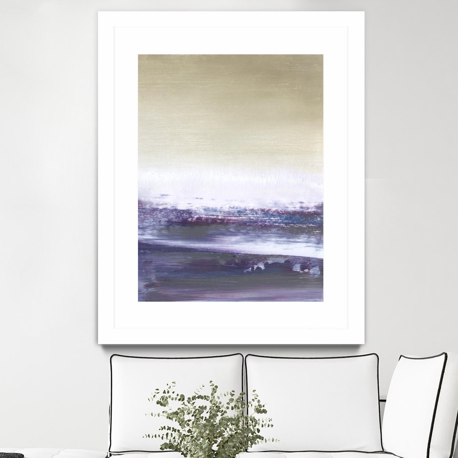 Amethyst Sea II by Sharon Gordon on GIANT ART - pink abstract