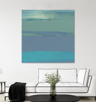 Blue Coast II by Sharon Gordon on GIANT ART - green abstract