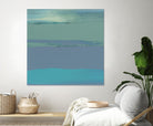 Blue Coast II by Sharon Gordon on GIANT ART - green abstract