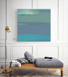 Blue Coast II by Sharon Gordon on GIANT ART - green abstract