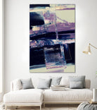 Violet Fusion I by Sharon Gordon on GIANT ART - pink abstract