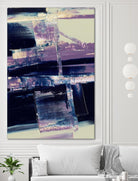 Violet Fusion I by Sharon Gordon on GIANT ART - pink abstract