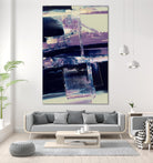 Violet Fusion I by Sharon Gordon on GIANT ART - pink abstract