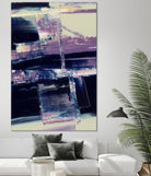 Violet Fusion I by Sharon Gordon on GIANT ART - pink abstract