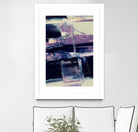 Violet Fusion I by Sharon Gordon on GIANT ART - pink abstract