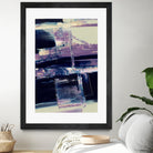 Violet Fusion I by Sharon Gordon on GIANT ART - pink abstract