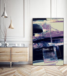 Violet Fusion I by Sharon Gordon on GIANT ART - pink abstract