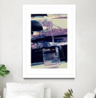 Violet Fusion I by Sharon Gordon on GIANT ART - pink abstract