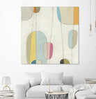 Molecular Motion IV by June Erica Vess on GIANT ART - beige shapes