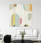 Molecular Motion IV by June Erica Vess on GIANT ART - beige shapes