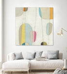 Molecular Motion IV by June Erica Vess on GIANT ART - beige shapes