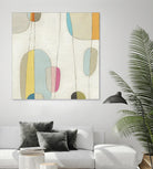 Molecular Motion IV by June Erica Vess on GIANT ART - beige shapes