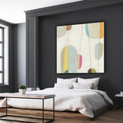 Molecular Motion IV by June Erica Vess on GIANT ART - beige shapes