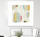 Molecular Motion IV by June Erica Vess on GIANT ART - beige shapes