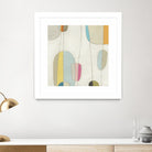 Molecular Motion IV by June Erica Vess on GIANT ART - beige shapes