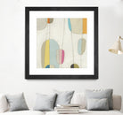 Molecular Motion IV by June Erica Vess on GIANT ART - beige shapes