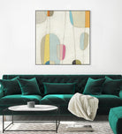 Molecular Motion IV by June Erica Vess on GIANT ART - beige shapes