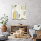 Molecular Motion IV by June Erica Vess on GIANT ART - beige shapes