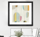 Molecular Motion IV by June Erica Vess on GIANT ART - beige shapes